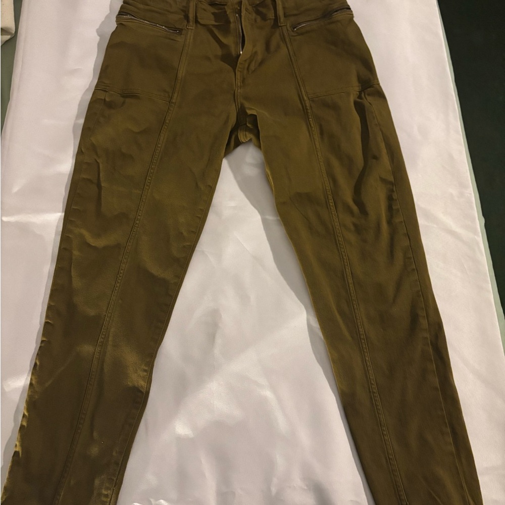 Chic Olive Trousers